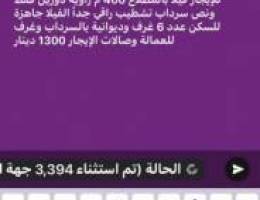  للإيجار فيلا بالمطلاع زاوية 