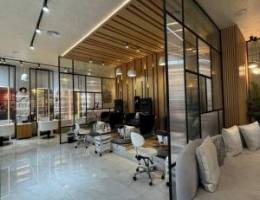  صالون VVIP للإيجار ( خلو ) في صباح السالم قطعة 1 