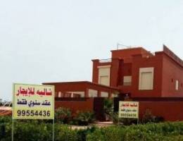  للايجار شاليه سنوي في الخيران 