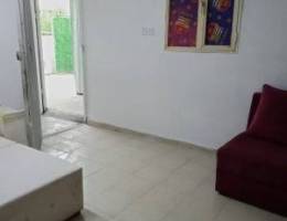  غرفتين وحمام ومطبخ 