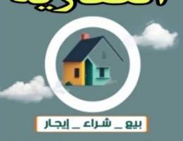  للإيجار دور ثالث باالمنقف 5 غرف منهم 3 ماستر وصاله ومطبخ تشطيب ممتاز 