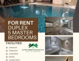  Duplex in salwa 5 master bedrooms 