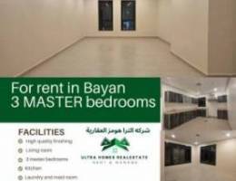  Apartment for rent in bayan 