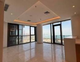  شقة نصف مفروشة إطلالة بحرية مع بلكونة للإيجار في ضاحية حصة المبارك 