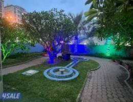  ل اصحاب الرقي شقه مفروشة للإيجار غرفتين وصالة وثلاث حمامات ومطبخ 