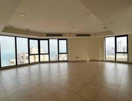  شقة إطلالة بحرية نصف مفروشة للإيجار في بنيد القار 