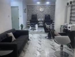  للبیع صالون +4موظفات خبيره +زبائن ثابته موقف سيارات جيده  مساحة70متر 