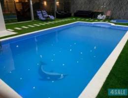  Storage space of 225m in Amghara for rent. ارض فضى وتحت مظلة للتخزين 