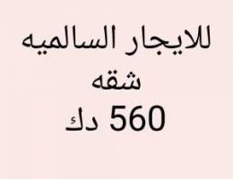  السالميه شقه 