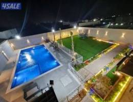  للايجار شهري استراحة دار جاسم 