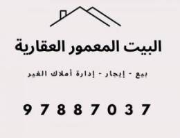  للإيجار بالوفره دور ارضي مع ديوانيه جديد لم يسكن 