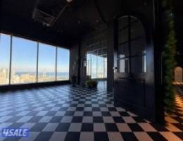  متوفر دور تجاري في برج كتير راقي بموقع متميز بشرق  المساحه ١٥٦م 