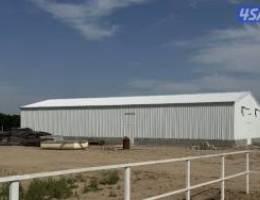  للايجار مخزن مساحة ٢٥٠متر الارتفاع ٦متر في العبدلي قطعه ٦ 